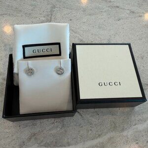 Gucci Interlocking Stud Earrings
